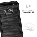 Dark Slate Wood - Skin Kit for the iPhone OtterBox Cases Rongoworks